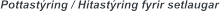Pottastýring / Hitastýring fyrir setlaugar