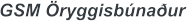 GSM Öryggisbúnaður